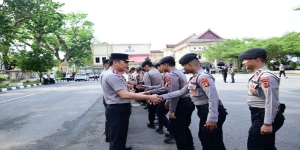 Apel Pagi Personel Polda Jambi, Kapolda Tekankan Kesehatan dan Pelayanan Usai Idul Fitri 1447 H