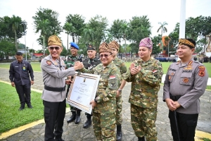 Kapolda Jambi Pimpin Apel Kebangsaan Sabuk Kamtibmas, Perkuat Sinergi Ciptakan Kota Jambi Aman dan Kondusif