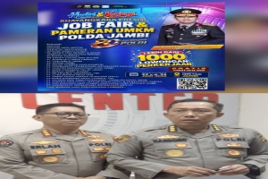 Sambut HUT Bhayangkara, Polda Jambi Gelar Job Fair dan Pameran UMKM 2026,  Tersedia 1.000 Lowongan Kerja 