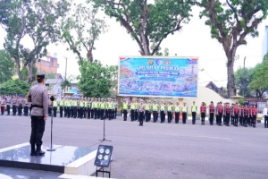 Kapolda Jambi Pimpin Apel Operasi Patuh Siginjai 2026, Fokus Tingkatkan Keselamatan Berlalu Lintas