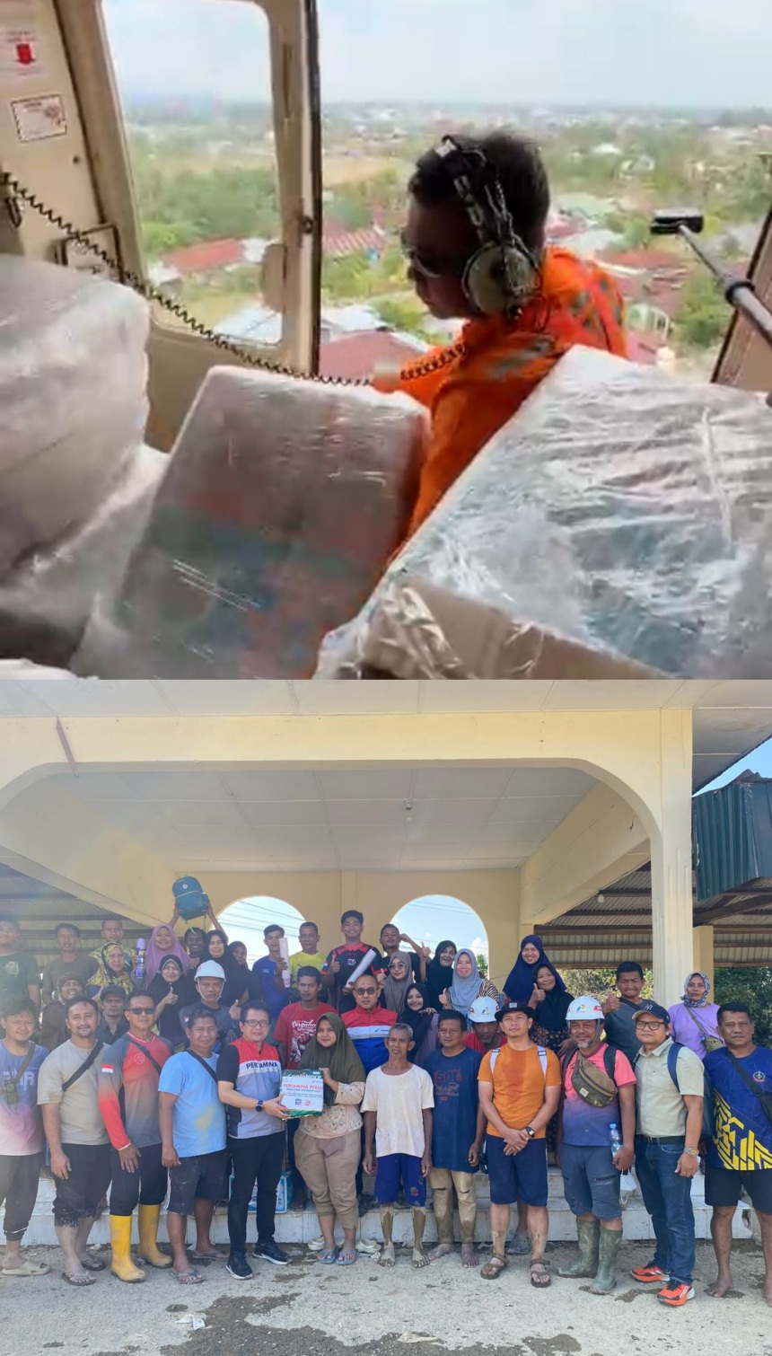 Tembus Aceh Tamiang dan Langkat, PHR Zona 1 Berikan Bantuan ke Pengungsian Warga