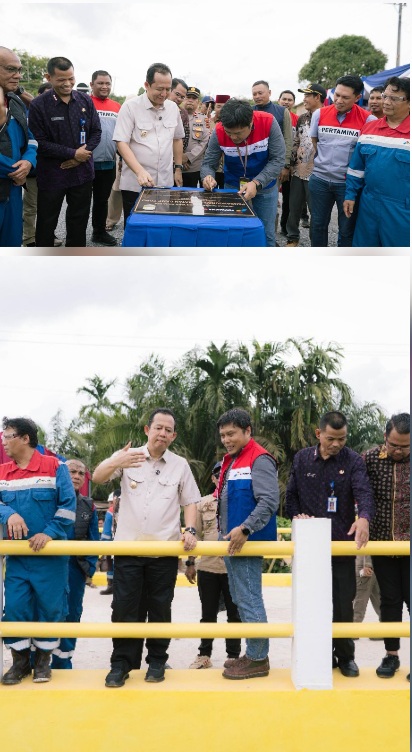 Perkuat Sinergi Operasional dan Daerah, PEP Jambi Resmikan Jembatan Camp Topo di Struktur Ketaling