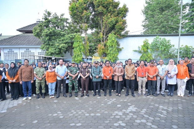 Dukung Suksesnya Sensus Ekonomi 2026, Wali Kota Jambi Pimpin Apel Pencanangan Siaga Sensus Ekonomi