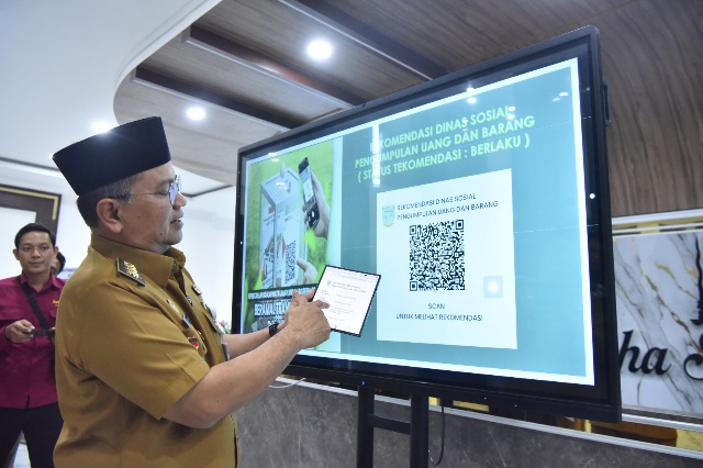 Berikan Rasa Nyaman dan Aman Dalam Beramal, Pemkot Jambi Hadirkan Barcode Scan Amal