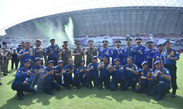 Tim Firefighter Kota Jambi Raih Juara Skill Competition National