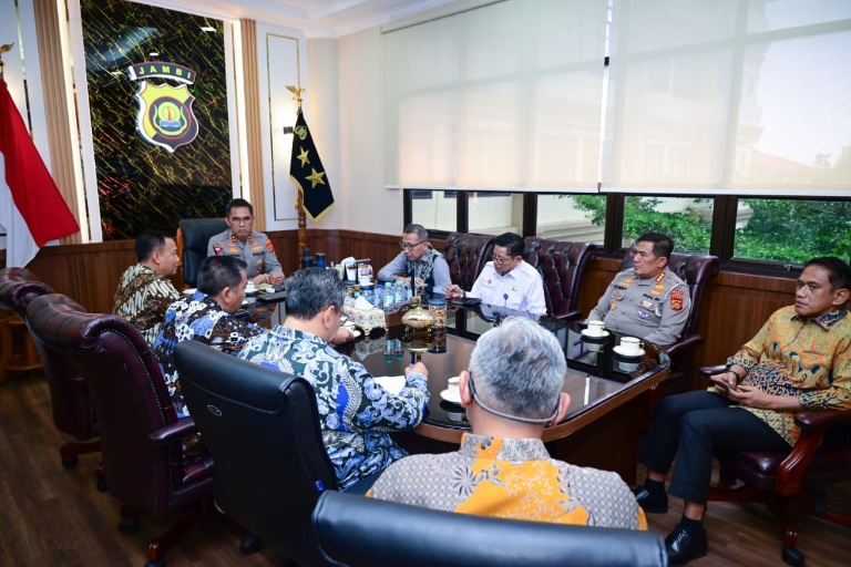 Polda Jambi Terima Audiensi PT Jasa Raharja, Perkuat Sinergi Tingkatkan Keselamatan Lalu Lintas dan Pelayanan Masyarakat