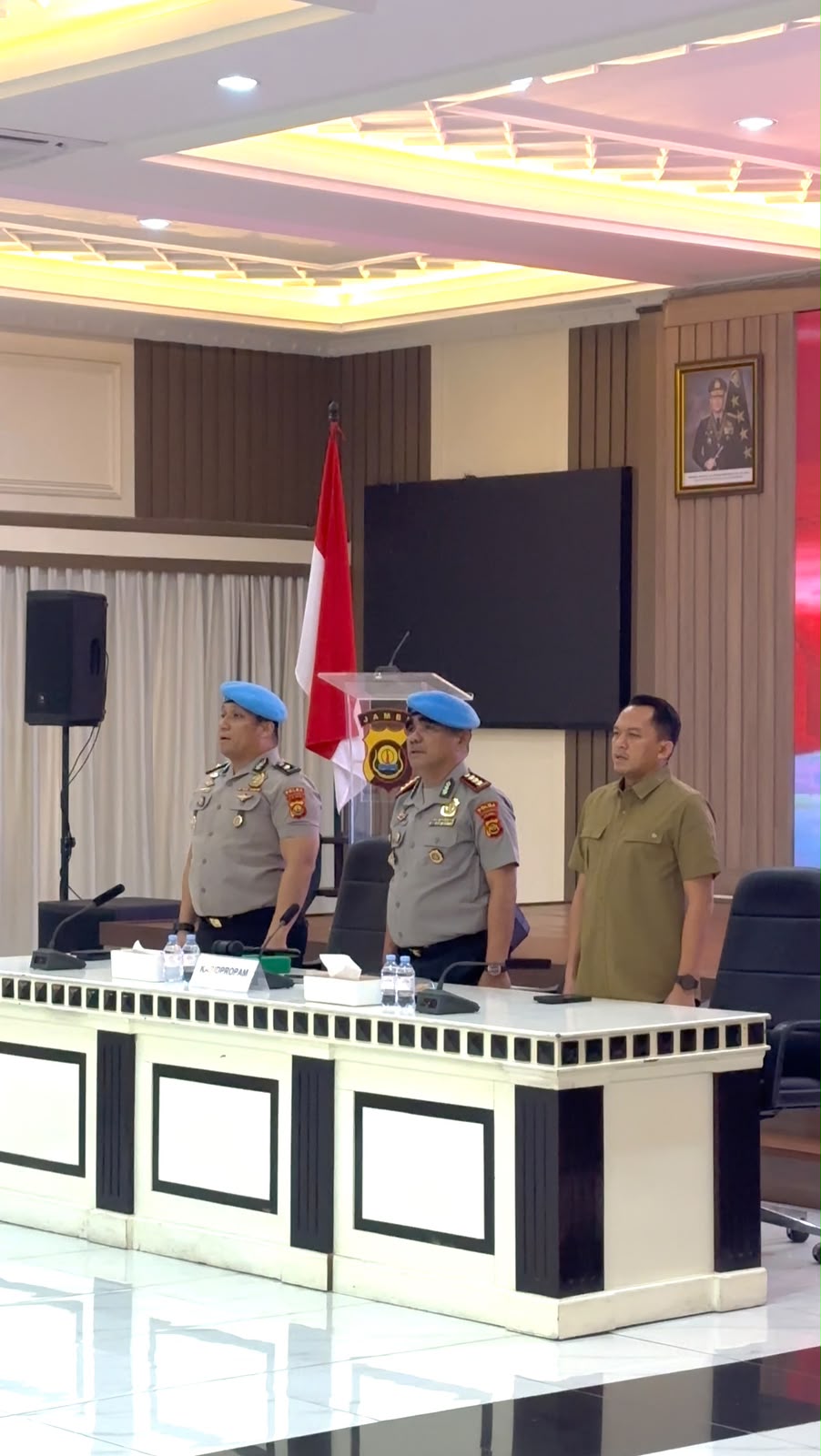 Cegah Pelanggaran dan Perkuat Integritas, Polda Jambi Tekankan Personel Jadi Polisi yang Dicintai Masyarakat