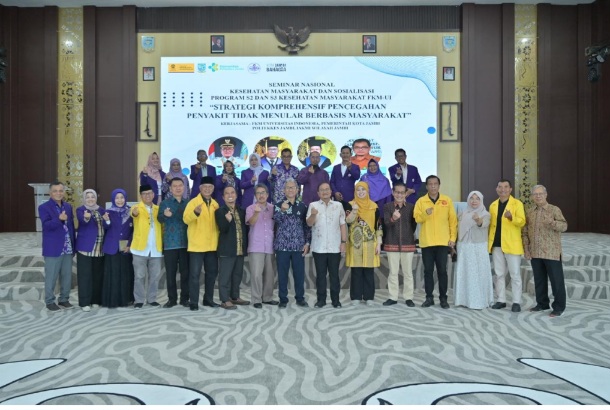 Kota Jambi Menuju UHC 100%, Wali Kota Maulana Paparkan Capaian dan Komitmen Kesehatan di Seminar Nasional FKM UI